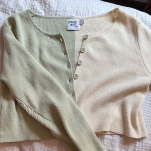 Princess Polly cropped button up